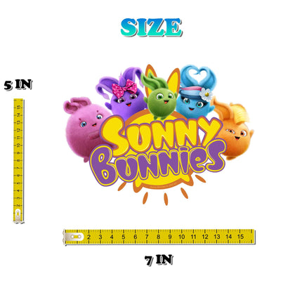 Sunny Bunnies Cake Topper - Add a Dash of Delight to Your Celebration Cake!