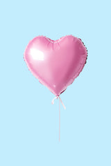 18 Inch Foil Pink Heart Balloons - Romantic and Charming Decor for Special Occasions!